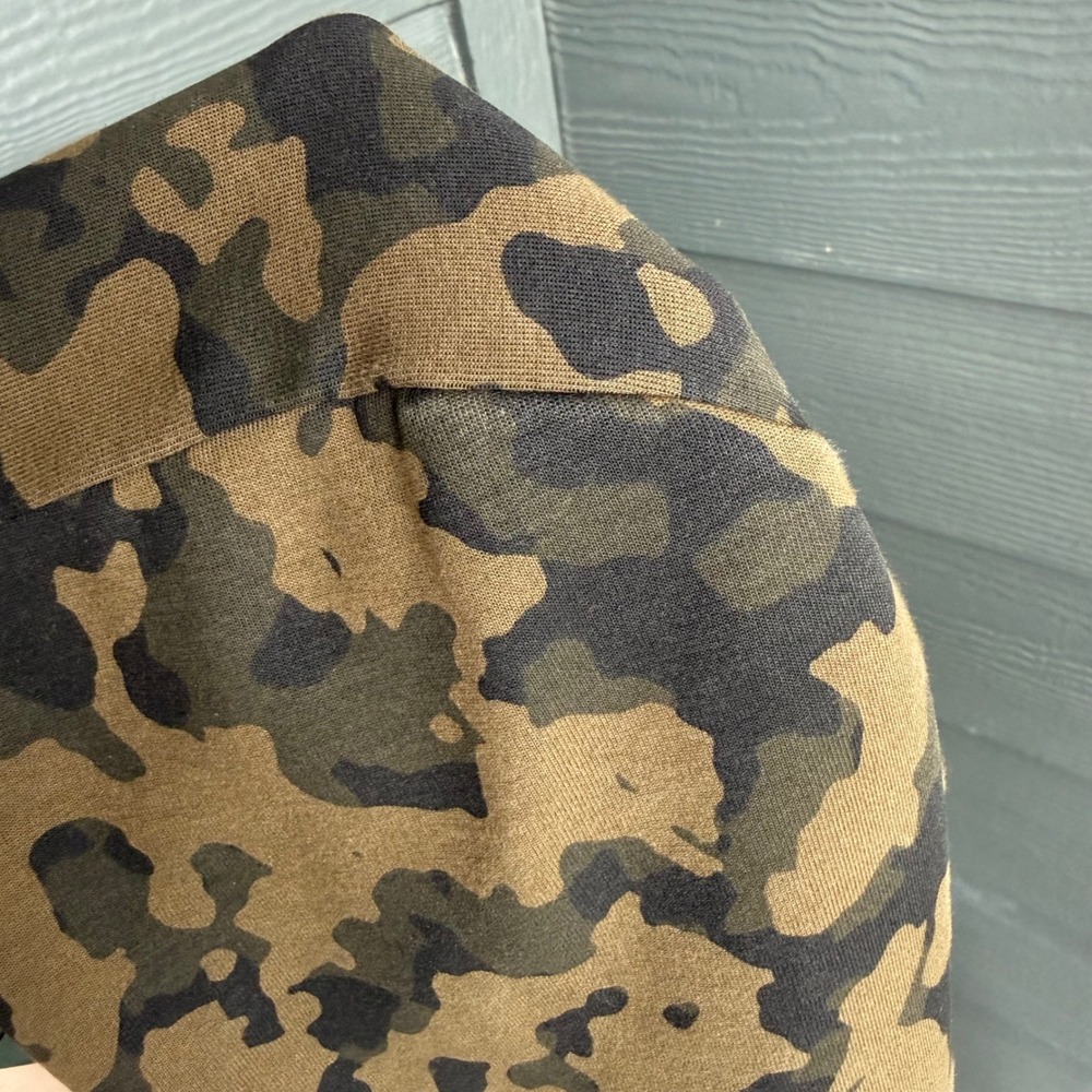 Nike Tech Fleece Camo Full Zip Hoodie Olive Brown Jacket Size Large - Picture 10 of 10
